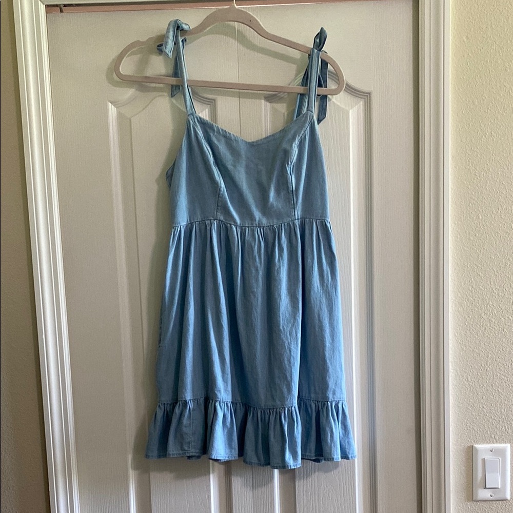 Old Navy Chambray Sun Dress